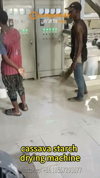 Cassava starch drying machine cassava starch dryer machine