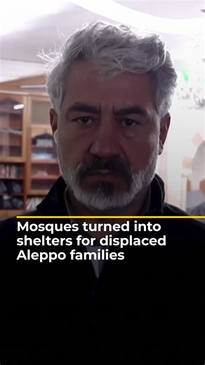 Al Jazeera’s Resul Serdar has been at a mosque in Aleppo that’s become a shelter for some of the thousands of families displaced by fighting between Syrian government forces and Kurdish-led fighters of the SDF. | Al Jazeera English