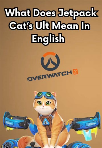 Jetpack Cats Ult is iconic at this point and If you’re wondering what she actually says… only echo knows! What do you think she’s saying?#overwatch #overwatchfun #gaming #creatorsearchinsights
