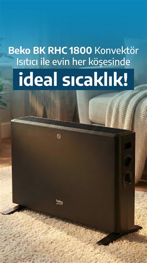 İster salonda, ister mutfakta… İhtiyacın olan sıcaklık Beko ile hep seninle. ✨ #Beko