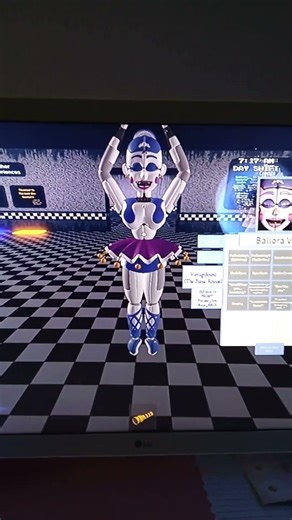 Ballora dancing while fire alarm gose off