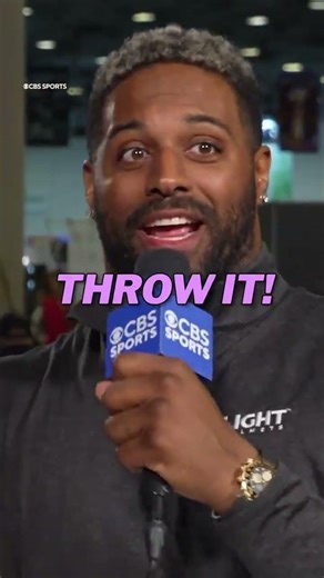 'Throw it!' 😂 #nfl