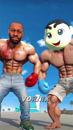 Bodybuilder Sinchan VS Bodybuilder Franklin In INDIAN BIKE DRIVING 3D 💯 #shortsfeed