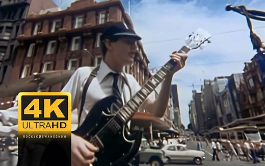 AC/DC - It's A Long Way To The Top (If You Wanna Rock 'N' Roll) 【4K修复】