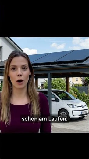 Mit 4 Panels EAuto laden, ja das geht.