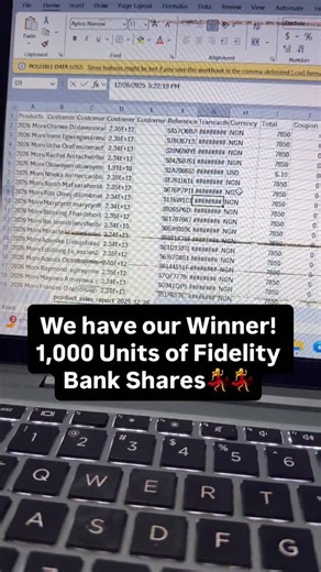 Jennifer - Personal Finance/Investments on Instagram: "And the Winner is💃💃💃 Our winner, Please dm your email address and claim your prize. We should do more of this…what do you think?☺️"