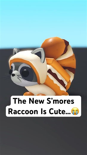 The New S’mores Raccoon Is Cute… But 😭 Adopt Me