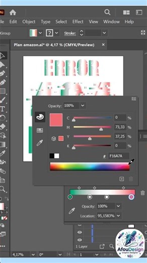 Adobe illustrator | How to Use Gradient colors in Your Design ✅