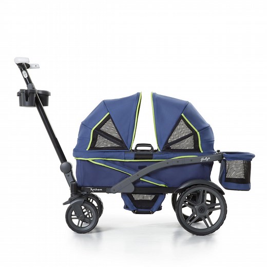 Anthem2™ Deluxe 5-Point Stroller Wagon in Sand & Sea