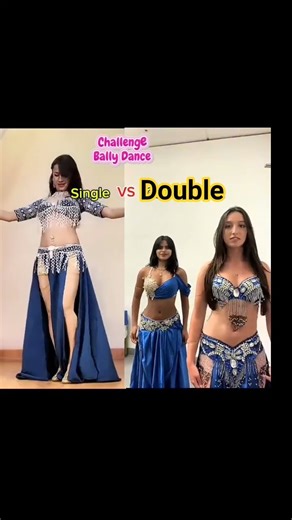 Challenge Bally Dance Single Versus Double Player #ballydance #dance #shorts #shortvideo