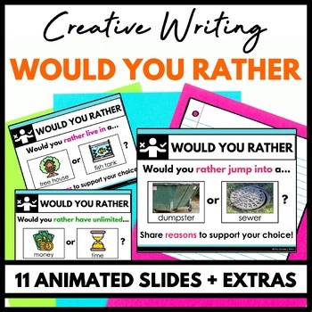 Quick Daily Writing Prompt 2nd 3rd 4th 5th Grade Opinion Practice Creative Write