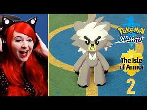 Shiny Encounter Reaction + Kubfu Training! - Pokemon Sword Isle Of Armor DLC Walkthrough Part 2