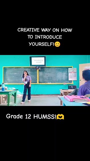 Creative Way on How to Introduce Yourself!😊