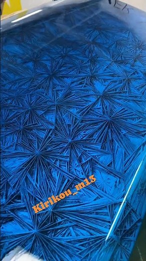 Comment réaliser une peinture Crystalizer avec l'effet Crystal Stardust - Démonstration par KIRIKOU