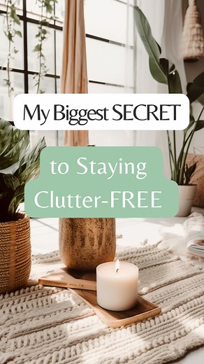 4.1K views · 26 reactions | 狼My BIGGEST Secret to Staying Clutter...