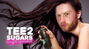 Street Art Transformation: Roller Shutters Covered in Graffiti