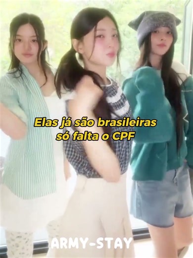 #ILLIT dançando músicas brasileiras#kpop#naofloppa#humor#bts#straykids#blackpink#cortis#fypシ