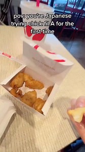 2.4K views · 53 reactions | pov you’re Japanese trying chick-f-la for the first time For the details of Japan trip you know where to find) #chickfla #japanese | Daily Yumekaumemori | Facebook