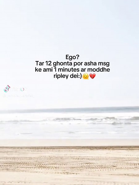 Ego?😆💔 #viralvideo #whois_arafat? #growmyaccount #unfrzeemyaccount #bangladesh🇧🇩