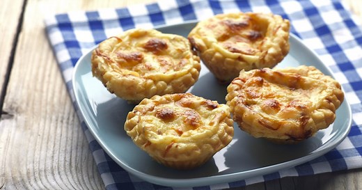 Mini tartelettes au fromage (facile et rapide)
