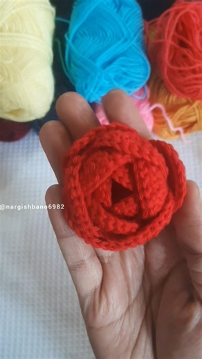 crochet rose for Beginners