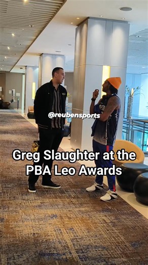 Greg Slaughter present at the PBA 49th Season Leo Awards | Reuben Terrado