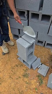 Easy way to cut Bricks with throwel | Chidiebere Roland Ezeribe
