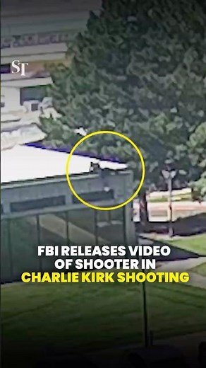 FBI releases video of suspected gunman in Charlie Kirk shooting