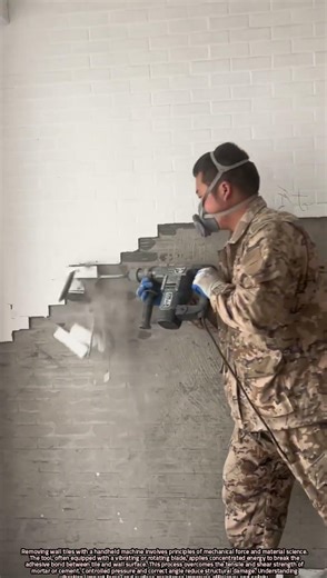 The Science of Removing Wall Tiles with Handheld Tools