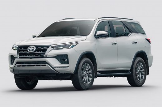 Toyota Fortuner Colours - Check Toyota Fortuner Colour Options Available