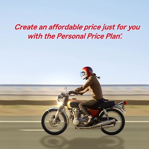 Grab the handlebars of an affordable price on motorcycle insurance, and ride with the Personal Price Plan®. | State Farm