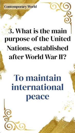 Five Short but Thrilling History Questions - 1-Minute History Quiz (168)