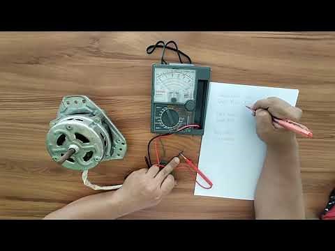 Checking or Testing Spin Motor of Washing Machine (English)