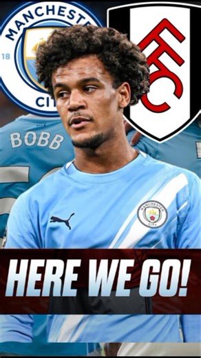 Oscar Bobb To Fulham #manchestercity #oscarbobb #fulham #mancity #premierleague #transfernews #mcfc