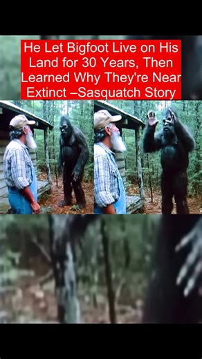 He Let Bigfoot Live on His Land for 30 Years, Then Learned Why They're Near Extinct –Sasquatch Story
