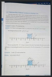1.2.1 Representing irrational numbers on Number lineWe have le... | Filo