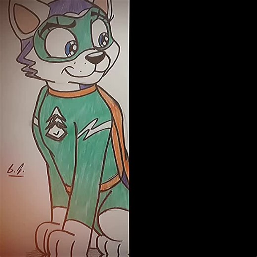 Bonita Pareja: Tracker y Everest de Paw Patrol