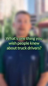 What’s one thing you wish people knew about truck drivers? Thank you OD drivers for setting the standard of trucking excellence 🟢🚛 | Old Dominion Freight Line, Inc.