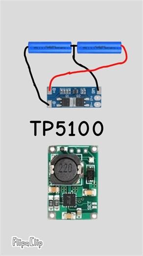 How to Charge 7.4V Battery with TP5100! 🔋 #Shorts