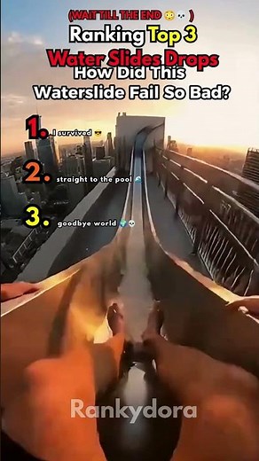 Top 3 Water Slide Trops ⬇️💀