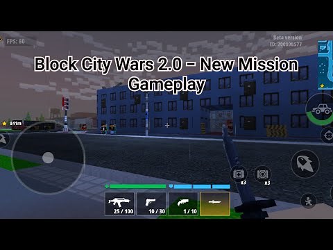 Block City Wars 2.0 (Beta) - New Missions Walkthrough
