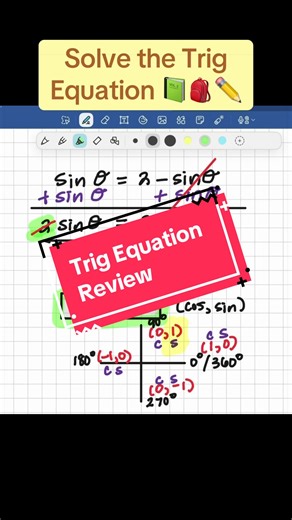 Try this again! #algebra2easy #math #algebra #trignometry #equation