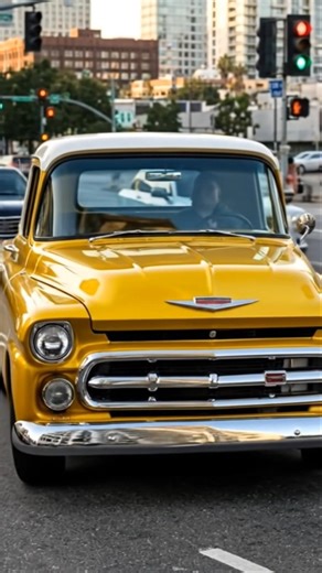 Apache Custom Truck Lane Change!! #adventure #custom #apache #generalmotors #chevy #yellow