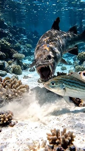 Wolf Fish vs. Gracile Hemiodus – Amazon Canine Assassin! #shorts
