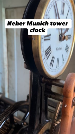 andrew markerink clockmaker on Instagram: "Amazing pin wheel German turret clock by Neher Munich fitted in 1907 to the Moonta town hall. #neher #turretclock #moonta #publicclock"