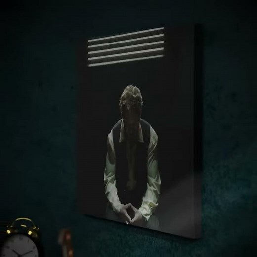 Tell Tale Heart (Short Movie) 3D Image. Duality of Man!