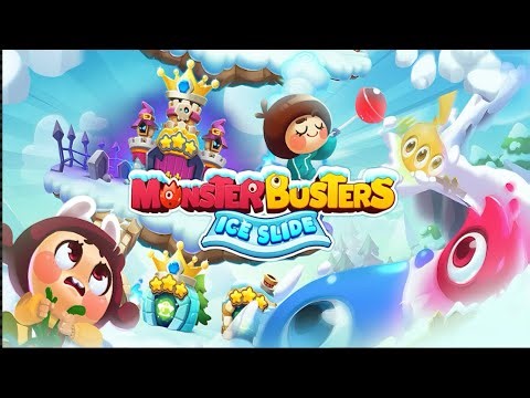 Monster Busters: Ice Slide (by PlayDog) IOS Gameplay Video (HD)