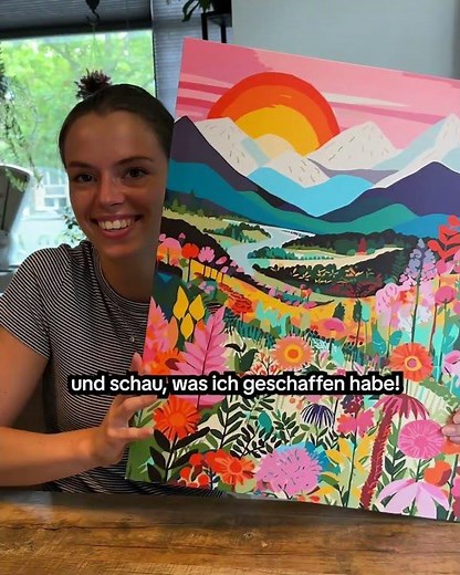 🎨✨ DIY Malen nach Zahlen - Dein Kunstwerk, Schritt für Schritt! ✨🎨