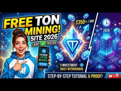 faucetpay mining site 2026 earn free ton coin daily | easiest faucet tutorial