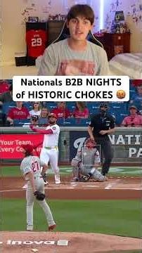Nationals B2B NIGHTS of HISTORIC CHOKES 🤬